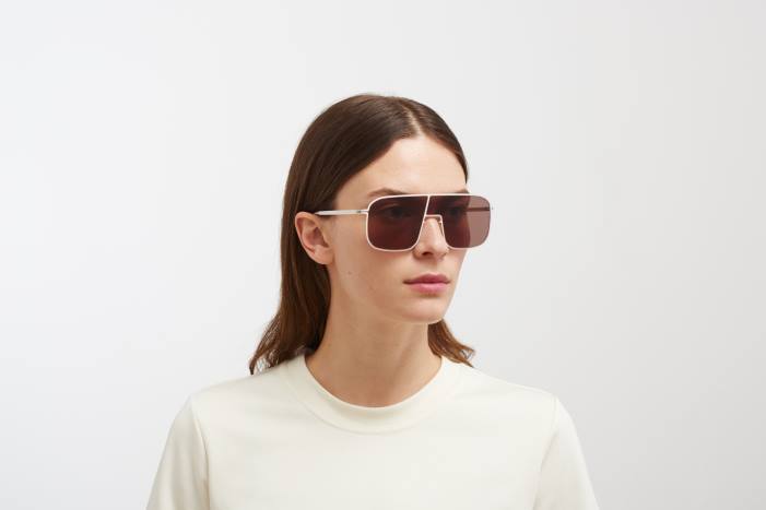stel: aurore|linse: palisanderbrunt skjold studie12.2 MYKITA F0JJ40 studie
