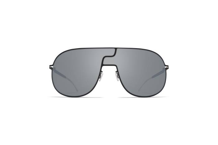 stel: jet black|linse: sølv flash studie12.1 MYKITA F0JJ31 studie