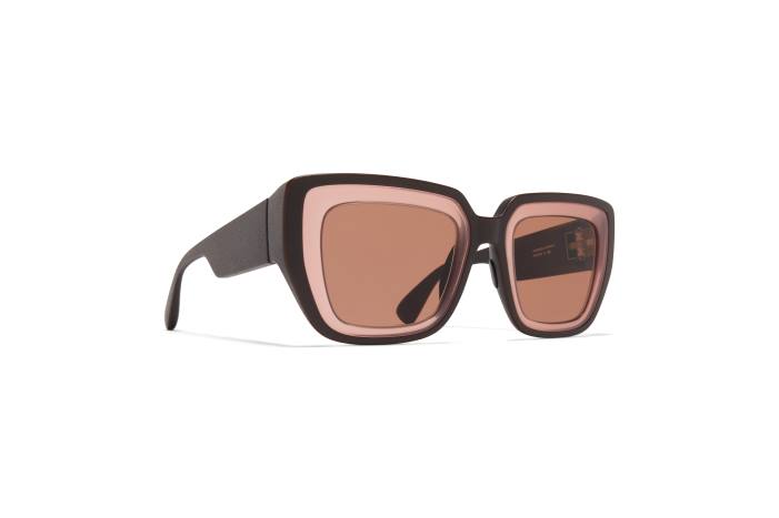 stel: ma4 ibenholt brun/pink ler|linse: cruxite brun fast studie13.2 MYKITA F0JJ136 studie