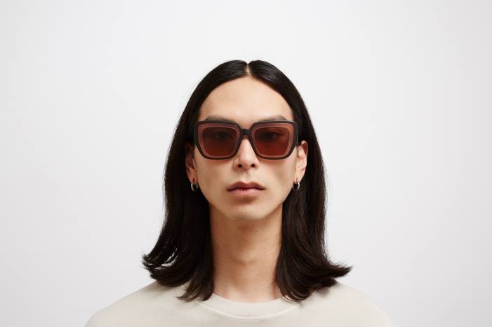 stel: ma4 ibenholt brun/pink ler|linse: cruxite brun fast studie13.2 MYKITA F0JJ136 studie